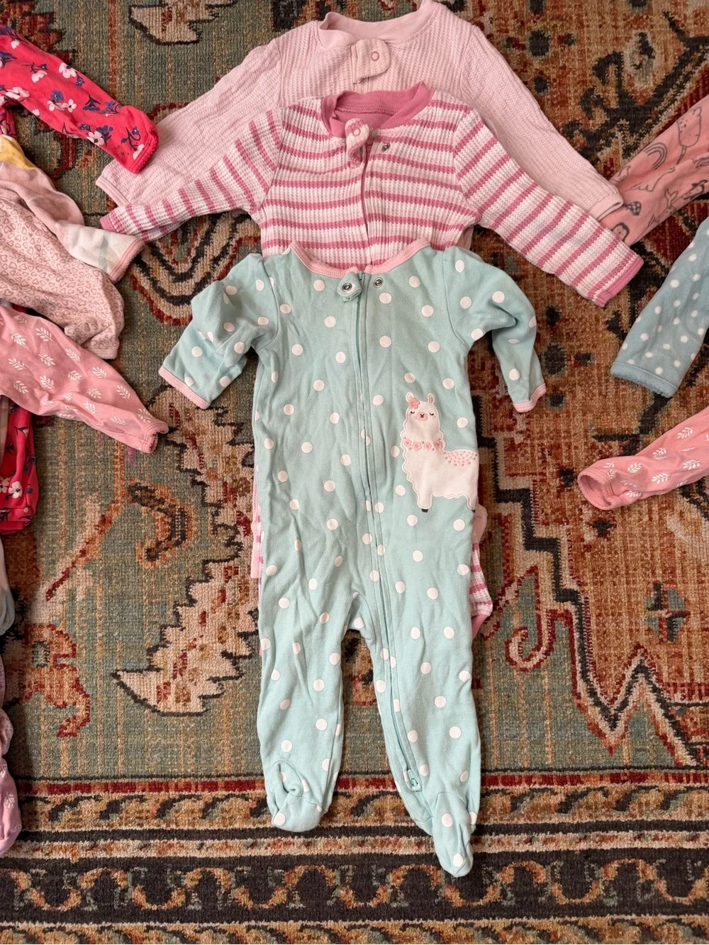 Carters Girls' (10 count) Sleeper Bundle